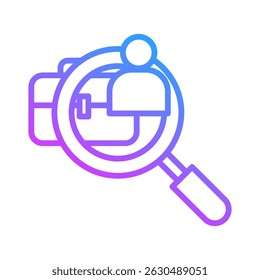 Jobsearch Icon Element For Design