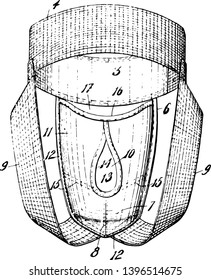 Jock Strap Is An Undergarment Designed For Supporting The Male Genitalia Vintage Line Drawing Or Engraving Illustration.