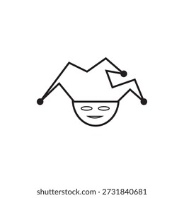 jocker icon illustration element design