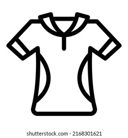 Jockey Polo Shirt Icon Outline Vector. Racehorse Derby. Track Horse