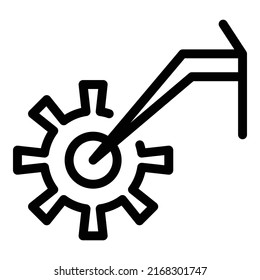 Jockey wheel boot icon outline vector. Race sport. Fast run