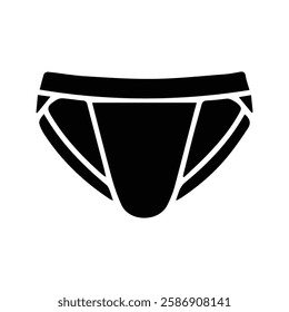 Jockstrap icon. Men's Underwear Vector Illustration. Underpants.