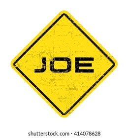 Joe sign