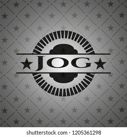 Jog dark icon or emblem