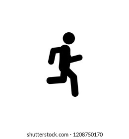 jog, run icon. Element of walking and running people icon for mobile concept and web apps. Detailed jog, run icon can be used for web and mobile