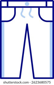 Jogger Line Vector Icon Design