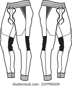 Jogger, Sport suits design template, sweat pant, jogging