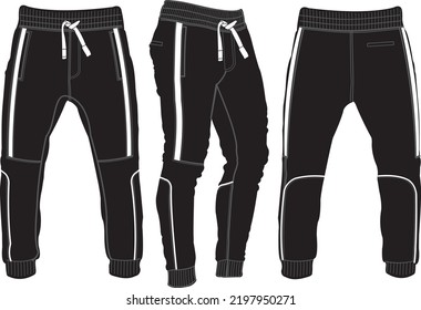 Jogger, Sport suits design template, sweat pant, jogging