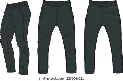 Jogger, Sport suits design template, sweat pant, jogging