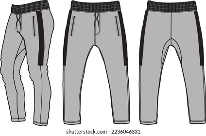 Jogger, Sport suits design template, sweat pant, jogging