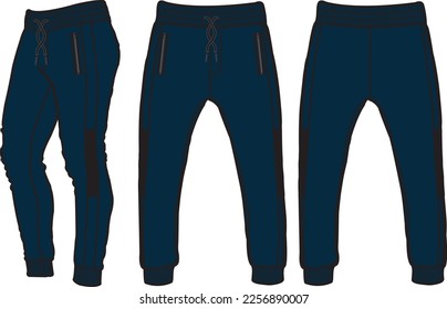 Jogger, Sportanzüge Design-Vorlage, Schweißpflanze, Jogging