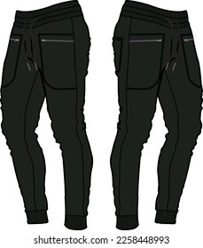 Jogger, Sport suits design template, sweat pant, jogging