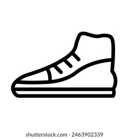 Diseño de iconos de línea de Vector Joggers