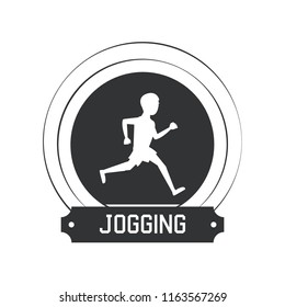 Joggin people label