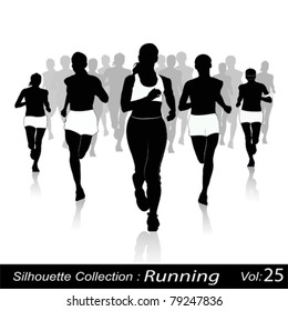 Jogging in the city