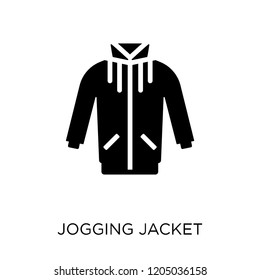 jogging jacket icon. jogging jacket symbol design from Clothes collection. Simple element vector illustration on white background.