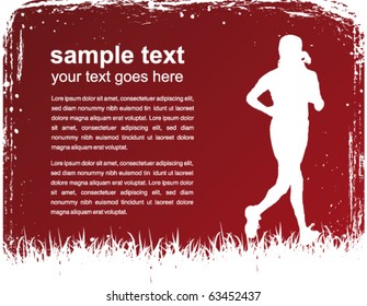 jogging poster