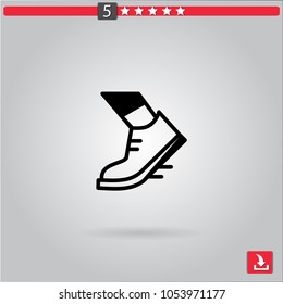 jogging vector icon