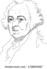 John Adams - second president of the USA