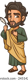 John the Apostle vector illustration