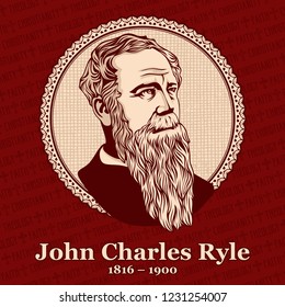John Charles Ryle (1816 – 1900) was an English Evangelical Anglican bishop. He was the first Anglican bishop of Liverpool. svg