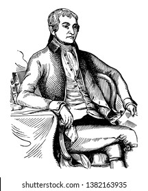 John Jay, 1745-1829, he was an American statesman, Patriot, diplomat, one of the founding fathers of the United States, second governor of New York, and the first chief Justice of the United States.