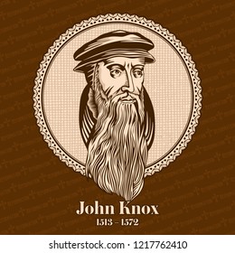 John Knox (1513 – 1572) was a Scottish minister, theologian, and writer who was a leader of the country's Reformation. He is the founder of the Presbyterian Church of Scotland. Christian figure.