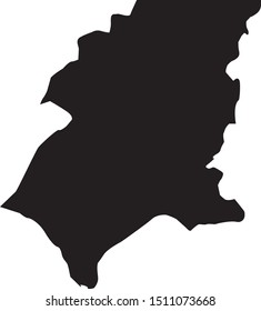 johnson County map in Tennessee state