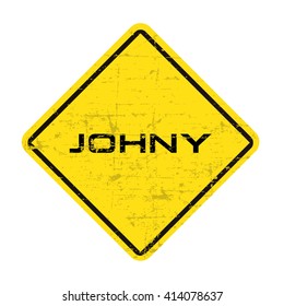 Johny sign
