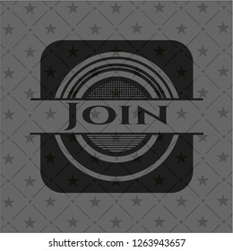 Join black emblem