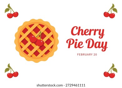 Join the celebration by baking sharing and enjoying classic cherry pie with family and friends