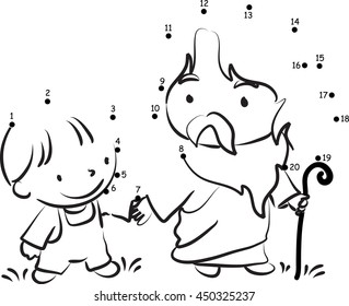 join to the dots Jesus and kids