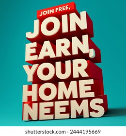 join earn  concept, Loyalty program and get rewards,