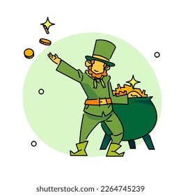 Join the Fun and Festivities of St. Patrick's Day with the Leprechaun, the Beloved Symbol of Irish Folklore and Good Fortune