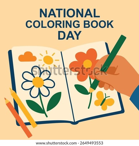 Join the fun this National Coloring Book Day and express your creativity through colors, patterns, and imagination on every page