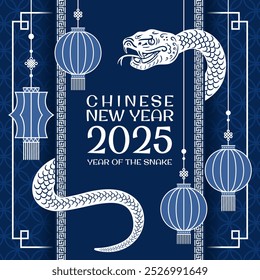 Join in the joyful celebration of the vibrant Year of the Snake with stunning decorations for Chinese New Year 2025