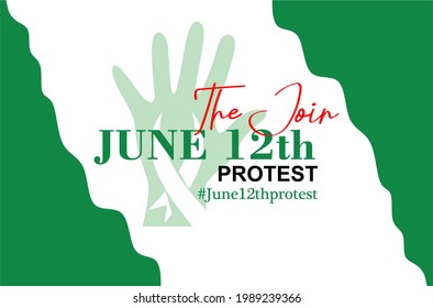 Join The June 12 Protest. June 12th Protest