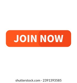 Join Now Button In Red Rectangle Shape For Recruitment Member Promotionn Business Marketing
