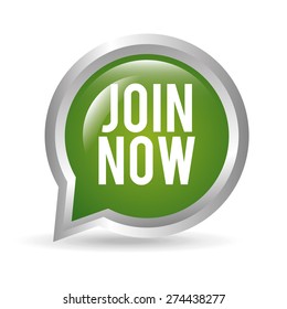 join now design, vector illustration eps10 graphic 
