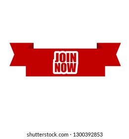 JOIN NOW red banner
