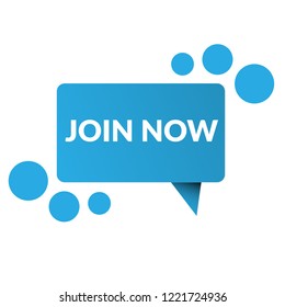 join now sign,label. join now speech bubble. join now tag sign,banner