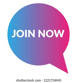 join now sign,label. join now speech bubble. join now tag sign,banner