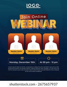 Únete al anuncio del seminario web en línea