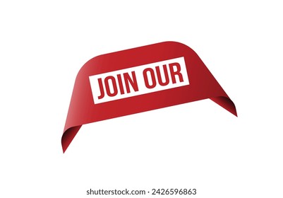 Join our red ribbon label banner.