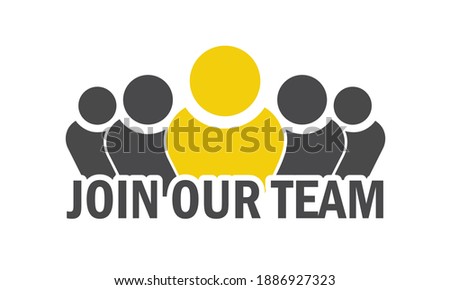 join our team concept. job vacancy and hiring recruitment. explore current career opportunities. search for membership. wanted leader and talented people. headhunting vector.