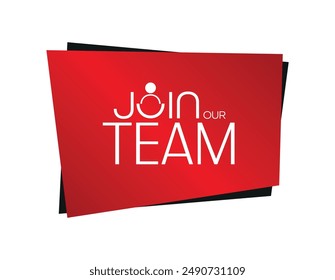 join our team text information sign