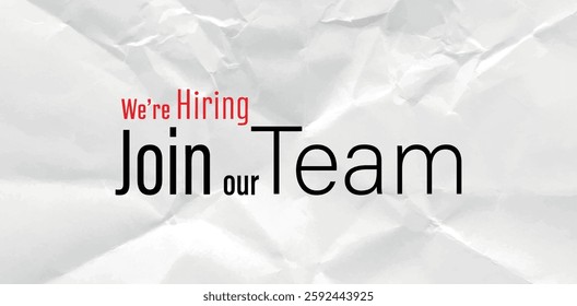 join our team text information sign