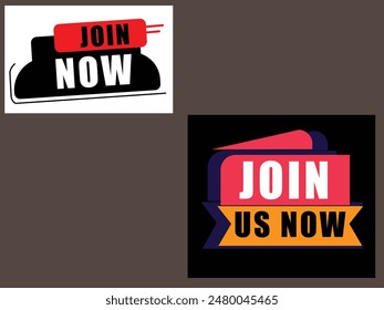 Join US card design, Join Us design.