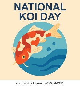 Join us in celebrating National Koi Day by honoring the symbolism, beauty, and serene presence of these majestic fish in ponds around the world