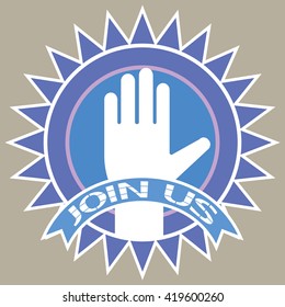 Join us icon.